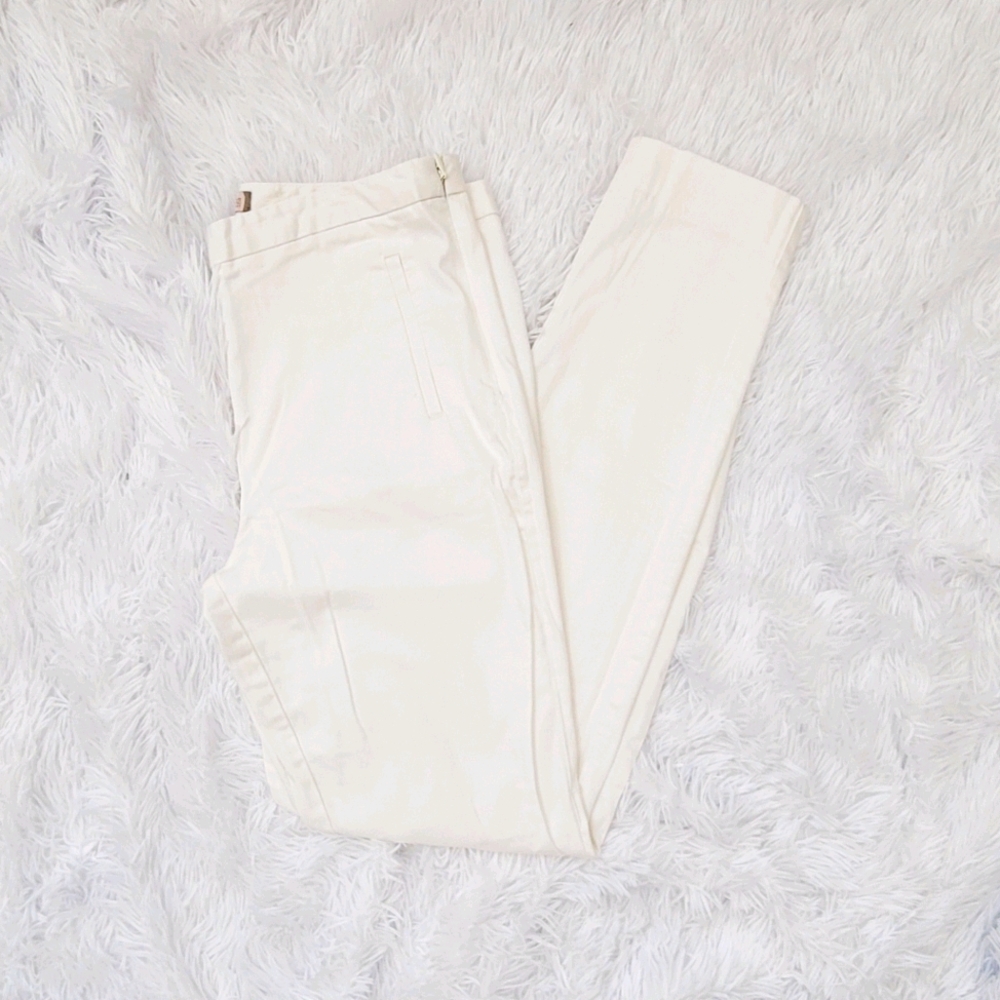 White Ankle Pants